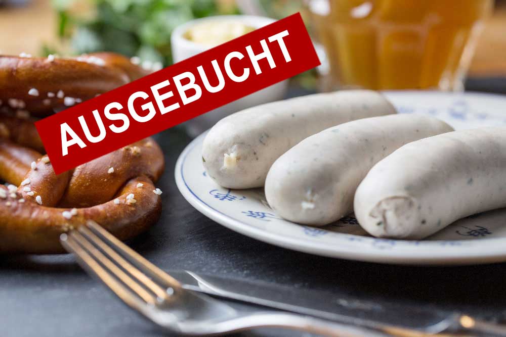 AUSGEBUCHT: Weißwurstessen am 24.12.2023 im Brauhaus Germering